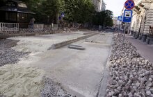 Фото 1: На вулиці Січових Стрільців буде велодоріжка