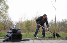 Фото 3: У Львові триває загальноміське прибирання міста в рамках акції «З нами місто розквітає»