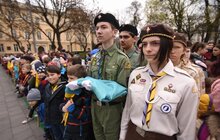 Фото 17: У Львові відбулися урочистості з нагоди 107-ї річниці заснування Пласту та 30-ліття відновлення Пласту у Львові