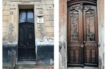 Фото 8: На вул. Лисенка відреставрували «плющеву» браму