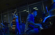 Фото 12: В рамках «Ночі у Львові» в Центрі Довженка відбулась Jazz Night