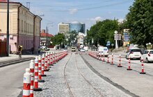 Фото 6: Частина вулиці Шевченка – від Залізничної до Юнаківа – відкрита для проїзду транспорту