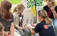 Фото 6: Домедична допомога, поліція та ДСНС: у Львові провели «Дні безпеки» для дітей-переселенців