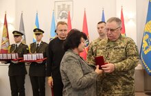 Фото 3: У мерії Львова посмертно нагородили львів'ян, які з 2014 року боронили незалежність України (фото/відео)