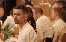 Фото 1: У трапезній Українського католицького університету відбулась різдвяна вечеря і найстаріший різдвяний вертеп за участю пацієнтів UNBROKEN