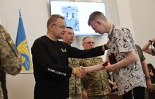 Фото 8: У мерії Львова посмертно нагородили львів'ян, які з 2014 року боронили незалежність України (фото/відео)