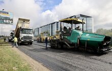 Фото 8: Рух оновленою ділянкою вул. Стрийської планують відкрити у суботу: вже завершують асфальтування (фото)
