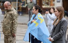 Фото 2: У Львові вшанували пам’ять жертв депортації кримськотатарського народу (відео)