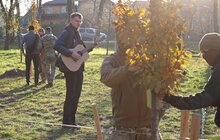 Фото 8: У Левандівському парку висадили 30 дерев пам’яті захисників (відео)