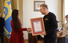 Фото 6: В мерії Львова нагородили працівників театрів