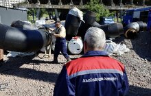 Фото 12: На вул. Науковій оновлюють аварійну тепломережу: замінять більше кілометра півстолітньої ржавої труби (відео)