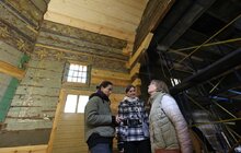 Фото 7: У Львівській громаді реставрують унікальну дерев'яну церкву - пам'ятку архітектури національного значення (відео)