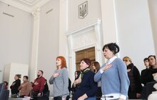 Фото 4: До Дня Національної гвардії у Львові 30 захисників посмертно нагородили «Почесним знаком Святого Юрія» (фото)