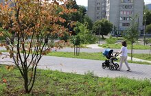 Фото 6: Як у Львові облаштовують безбар’єрний маршрут, який змінить тротуари, зупинки, парки та навіть автобуси (відео)