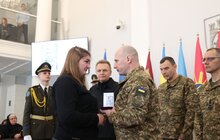 Фото 22: До Дня Національної гвардії у Львові 30 захисників посмертно нагородили «Почесним знаком Святого Юрія» (фото)
