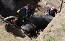 Фото 5: На вул. Стрийська-Рубчака міняють стратегічну ділянку теплової мережі, від якої залежить теплопостачання всього Франківського району (відео)