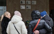 Фото 12: На фасаді львівської школи відкрили одразу 5 меморіальних таблиць пам'яті загиблих захисників України (відео)