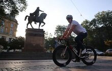 Фото 4: Сьогодні у Львові – осінній день «Велосипедом на роботу»