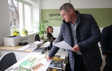 Фото 11: Досвід роботи центру рекрутингу української армії у Львові перейматимуть громади області