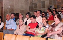 Фото 1: У місті відзначили річницю створення Українського товариства сліпих та театру естрадної пісні «Дитячі мрії»