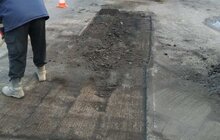 Фото 8: На вихідних комунальні служби проводили ямковий ремонт: використали 72,6 тонн асфальту