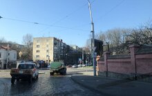 Фото 23: Комунальні служби Львова проводять миття вулиць