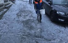 Фото 23: Мерія просить усіх учасників дорожнього руху бути максимально обережними через ожеледицю