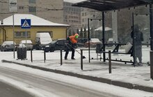 Фото 13: На вулицях Львова працює більше 50 одиниць снігоприбиральної техніки