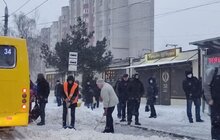 Фото 79: Зранку працювало 93 одиниці снігоочисної техніки