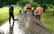Фото 4: «Комунальні служби продовжують ліквідовувати наслідки негоди, вихідні плануємо оголосити робочими днями», - І. Маруняк