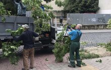 Фото 45: «Комунальні служби продовжують ліквідовувати наслідки негоди, вихідні плануємо оголосити робочими днями», - І. Маруняк