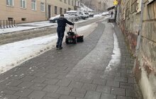 Фото 71: Впродовж дня снігоприбиральна техніка працюватиме в робочому режимі