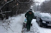 Фото 111: Комунальні служби працюють у посиленому режимі, задля прибирання міста від снігу