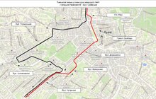 Фото 4: З 10 липня буде перекрито перехрестя вул. С. Бандери з вул. Антоновича і вул. Героїв УПА: відбудуться зміни у русі транспорту