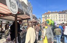 Фото 14: Ветеранський ярмарок у центрі Львова: що пропонували відвідувачам (відео)