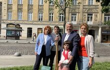 Фото 1: Львів'яни в межах акції 