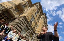 Фото 2: У перший день Урбан-Форуму головний архітектор Львова провів екскурсії для учасників (відео)