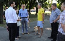 Фото 6: Ремонт вулиці Підрічної завершують, поруч облаштують сквер