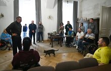 Фото 6: До мерії Львова завітали фіналісти Всеукраїнського турніру з баскетболу на кріслах колісних «Кубок Титанів — 2026»