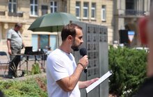 Фото 5: «Алея надії»: у Львові відкрили стелу в пам’ять про зниклих безвісти поліцейських, які захищали країну (фото)