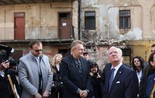 Фото 3: Король Швеції у Львові: «Люди борються до останнього — це не забудеться» (фото/відео)