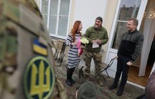 Фото 8: У львівській Ратуші одружилися військовий та волонтерка
