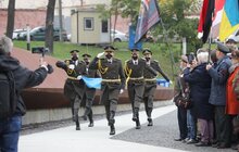 Фото 3: На Меморіалі пам’яті Героїв Небесної Сотні відбулось урочисте підняття Прапора України