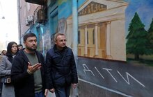 Фото 5: У Львові відкрили 30-метровий мурал, присвячений Маріуполю