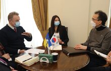 Фото 1: Мер обговорив готовність міста до надзвичайної ситуації із представниками Посольства Республіки Корея в Україні