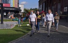 Фото 9: Мер Львова дав інтерв`ю Джеральду Естраді на «Молодвіжі»