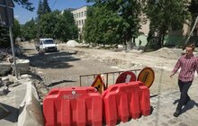 Фото 5: На вул. Пекарській тривають ремонтні роботи