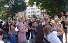 Фото 16: Для військових Литовсько-польсько-української бригади мерія Львова організувала оглядову програму містом