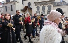 Фото 4: У Львові встановили головного Дідуха міста