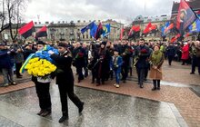 Фото 1: У Львові відзначили 113 річницю з дня народження Степана Бандери